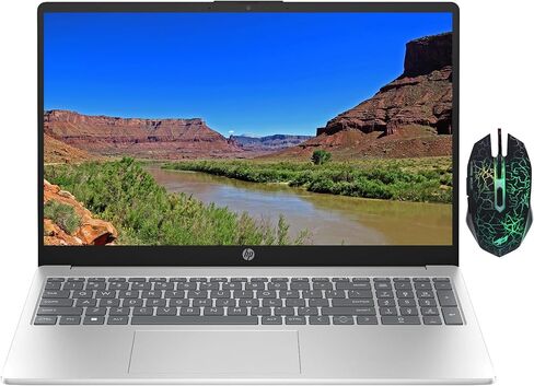 HP 15.6 "كمبيوتر محمول للأعمال ، شاشة HD المضادة للهراء ، الجيل الثالث عشر Intel Core I5-1334U ، ذاكرة الوصول العشوائي 32GB ، 2 تيرابايت SSD ، Intel Iris XE Graphics ، Bluetooth ، WiFi 6 ، Windows 11 Home ، Silver in Saudi Arabia