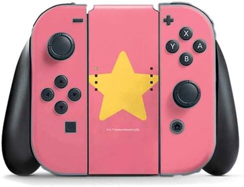 Skinit Decal Gaming Skin Compatible with Nintendo Switch (2017-2021) Joy-Con Controller - Officially Licensed Cartoon Network Steven Universe Steven Universe Characters Design in Kuwait