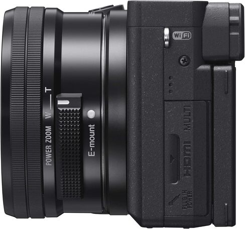 Sony a6400 4K Mirrorless Camera Body ILCE-6400/B with FE 50mm F1.8 Lens Kit Bundle with Deco Gear Travel Case 2X Extra Battery Essential Photography Accessory Set in Saudi Arabia