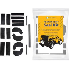 مجموعة مانع تسرب الرغوة TonGass المتوافقة مع موديلات Jeep Wrangler JK 2011-2014