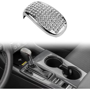 Gear Shift Knob Cover Trim car nterior Accessories Black Gear Shifter Knob Cover Compatible with Honda Civic Sedan 2022 Accord 10th 2018 2019 2020 2021 (Bling)