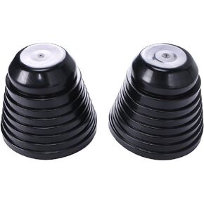 Universal Housing Dust Covers for LED Headlight Bulb Universal Adjustable Rubber Seal Cap Fit Head Light H1 H3 H4 H7 H11 H13 9005 Pack of 2