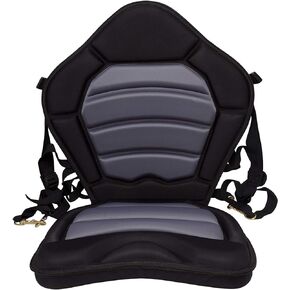 BKC PS277 Pro Deluxe Memory Foam Kayak Chair for Comfort and Lumbar Support