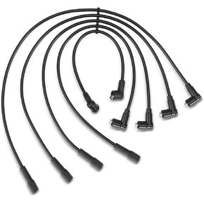 A-Premium Ignition Spark Plug Wires Set of 5 Compatible with International Harvester M Series Van M1100 M800 Post Office Scout II