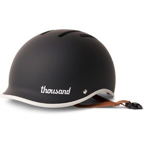 Thousand Adult Bike Helmet The Original Low Profile Retro Commuter Cycling Helmet Safety Certified for Bicycle Skateboard Road Bike Skating Roller Skates; for Men & Women; Heritage Collection (Small)