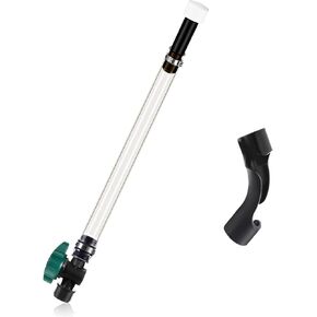 Racing Jug Hose Clear Racing Filler Hose Racing Jug with Ball Valve Shut Hose Kit for Racing Jugs Auto Fuel Filler Hose Racing Container Gas Can Tank Blue switch