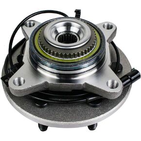 Autoround 515043 Front Wheel Hub and Bearing Assembly Fit for 4x4 4WD Ford Expedition/Lincoln Navigator 2003-2006 6 Lug w/ABS