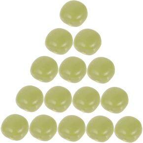 100pcs Artificial Pea Fake Fruit for Home Decor Lifelike Vegetable Models Simulation Green Bean Learning Food Props Artificial Soybean Ornaments Fake Pea Fake Vegetables Beans PVC