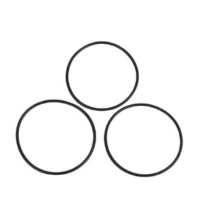 X AUTOHAUX 3pcs NBR70 Nitrile Rubber O-Ring Washer Sealing Gasket for Car Machine Plumbing 63 x 2.5mm, Black