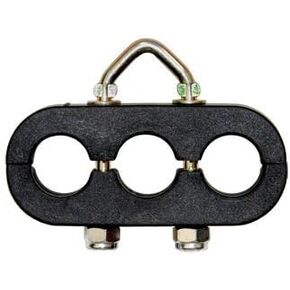 Tectran 94-0011 Clamp Air/Power Line (, 3 Hole 1 V Bolt, 3 Air Line)