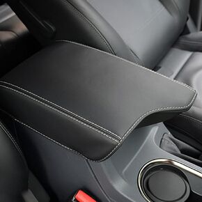 SXCY Armrest Pad Fit for 2019-2022 2023 Ford Ranger Armrest Cover 2023 Ranger Center Console Armrest Cushion 2022 2023 Ranger Console Cushion Pad Cover Protection 2020-2023 Ranger Accessories