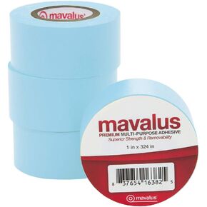 Mavalus Tape 1" Wide X 324" 4-Pack - Blue