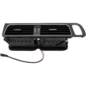 Car Center Console Dashboard Louver Air Conditioning Air Vent Assembly Compatible with Q5 2010-2017 Replace 8R1820951GWVF 8R1820951L