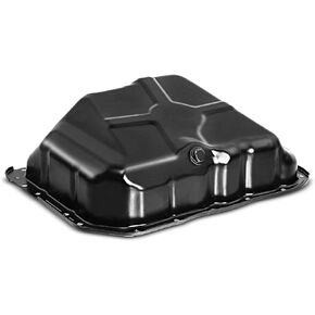 A-Premium Engine Oil Pan with Drain Plug Compatible with Jeep Patriot Compass Dodge Avenger Caliber Journey Chrysler 200 Cirrus Sebring L4 2.0L 2.4L