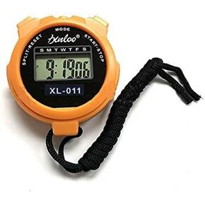 ساعة توقيت محمولة باليد، كرونوغراف رقمي، عداد رياضي للتدريب، مؤقت العد الإلكتروني، ساعة إيقاف مع شاشة عرض كبيرة in Kuwait