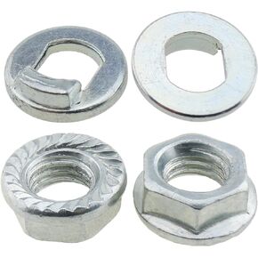 2 Sets Electric Scooter Accessory Electric Scooter Front Drive Wheel Replacement Electric Scooter Nut Suitable for M365 PRO Electric Scooter