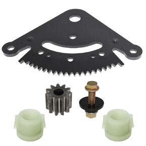 labwork Steering Sector Pinion Gear W/Bushings Replacement for John Deere D100 D105 D110 D120 D125