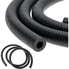 خرطوم خط الوقود 5/16 بوصة 10 قدم لزيت محرك الديزل الحيوي يعمل بالديزل والجازولين لمحركات أنظمة الوقود 10 أقدام 300 رطل لكل بوصة مربعة أسود in Kuwait