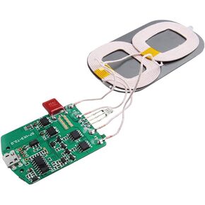 1 pcs 10W Qi Fast Charging Wireless Charger PCBA Circuit with Board Coil