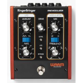 Warm Audio RingerBringer Pedal — Analog Ring Modulation Pedal With LFO, MOD, FREQ & RATE Controls