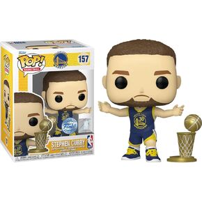 Funko Pop! NBA (Basketball): Warriors: Stephen Curry with Trophy (Fugitive Toys Exclusive)