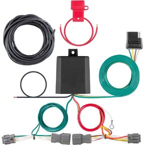 CURT 56348 Vehicle-Side Custom 4-Pin Trailer Wiring Harness, Select Hyundai Tucson , Black