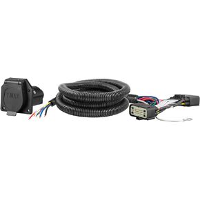 CURT 56306 Vehicle-Side Custom RV Blade 7-Pin Trailer Wiring Harness, Fits Select Ford Explorer, Police Interceptor Utility
