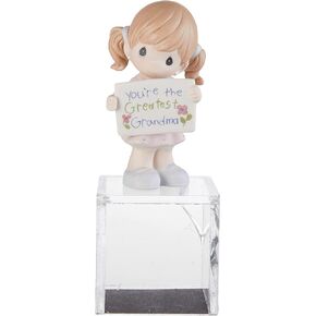 Precious Moments Grandson Figurine | You're The Greatest Grandma, Bisque Porcelain Figurine | Gift for Grandma Birthday Gift