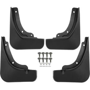 أغطية الطين للسيارة من موتفورتي، واقيات الرذاذ، لكيا سبورتاج 2022-2023، بلاستسي، مع مسمار، اسود، مجموعة واحدة in Kuwait