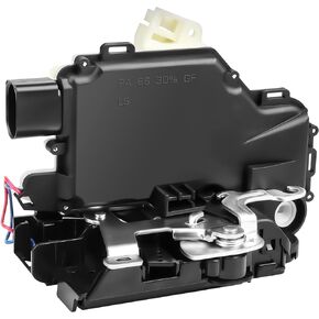 Door Lock Latch Actuator Front Left Driver Side Fit for Volkswagen VW Beetle Golf GTI Passat Jetta Rabbit 1998 1999 2000 2001 2002 2003 2004 2005 2006 2007 2008 2009 2010(8 PIN), 3B1837015A