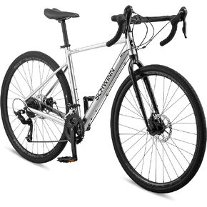 Schwinn Sporterra Adventure Adult Gravel Bike for Men and Women, 14-Speeds, 700c Wheels, Lightweight Aluminum Frame