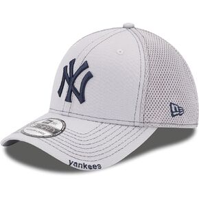 New Era MLB NEO 39Thirty Stretch Fit Cap, Gray, Medium/Large