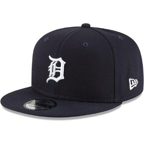 قبعة New Era MLB 9FIFTY قابلة للتعديل مقاس واحد يناسب الجميع (نمور ديترويت)
