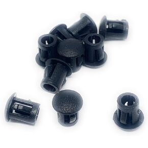 Top Secret MBPF-1/4 0.25 inch Locking Black Plastic Body and Sheet Metal Hole Plug Qty 50 PDR Paintless Dent Repair