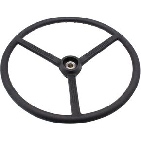 1 PC SHLPDFM Black Steering Wheel 1104-4900 D6NN3600B 81803180, 81844797, 82016841, 83909785 Fits for Ford New Holland Tractor 2000 3000 4000 5000 6000 7000