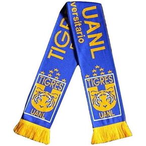 CHICFAN Tigres UANL Scarf | Soccer Fan Scarf | Premium Acrylic Knit