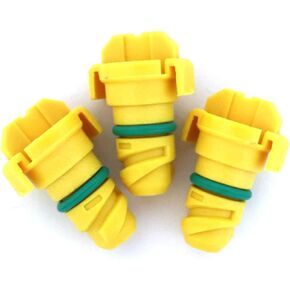 3pcs ABS Car Engine Oil Drain Plug Replacement Compatible with For-d F150 2015-2018 KX6Z6730B