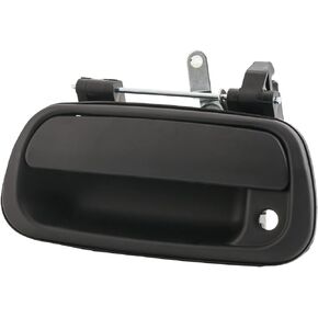DEAL AUTO ELECTRIC PARTS New 1pc Smooth Black Rear Truck Bed Tailgate Handle With Key Hole Replacement Kit Compatible With 00-06 Tundra