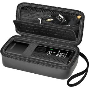 حافظة متوافقة مع ضاغط الهواء المحمول لنفخ الإطارات، وحامل تخزين مضخة إطارات السيارة، وصندوق مضخة الدراجة المنفوخ الذي يحمل خرطوم الهواء، ومخروط الفوهة، ومحول الإبرة وكابل الشحن (الحقيبة فقط) in Kuwait