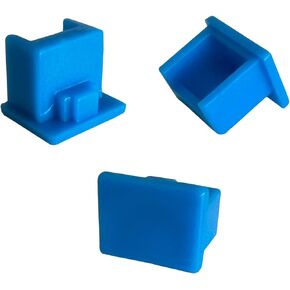 20 قطعة غطاء غبار RJ45 جاك، غطاء، واقي، بلاستيك RJ45 A أنثى مضاد للغبار، واقي منفذ إيثرنت لمنفذ RJ45 أنثى (أخضر)