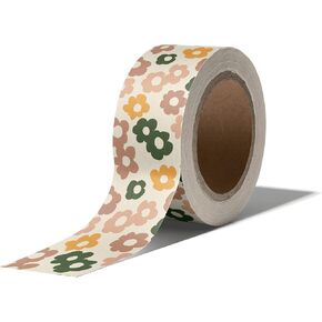 Impack Water Activated Tape - Packing Tapes for Sealing Boxes and Cartons - Gummed Tapes for Mail Boxes or Gift Boxes - Biodegradable Paper Shipping Tape for Small Business (Camelia Bloom)