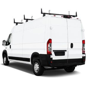 AA-Racks Model X202 Steel Van Roof Rack Cross Bars Fits 2013-On RAM ProMaster/ 2015-On Transit، 3 Bar 72 بوصة - أسود in Kuwait