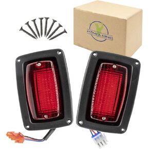 Golf Carts LED Tail Light Kit with 3 Wire fit Club Car DS 1982-Newer OEM#1017035 (2 Pcs)