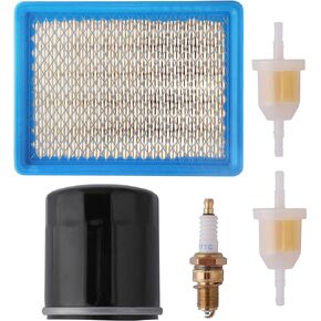 Podoy Club Car Tune Up Kit with Air Oil Fuel Filter Spark Plug for compatible with 1992-2004 Golf Cart DS Gas