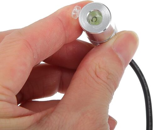 ACROPIX 3 مم 0.12 بوصة 2 واط LED مصدر ضوء ألومنيوم ديكور إضاءة USB LED للسيارة DIY أزرق ثلجي - حزمة من 1 in Saudi Arabia