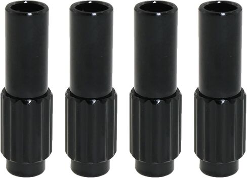 4PCS Black Bicycle Brake Cable Adjuster Bicycle Index Built in Cable Tension Adjuster Housing Screw for MTB and Road Bike and Folding Bike in Saudi Arabia