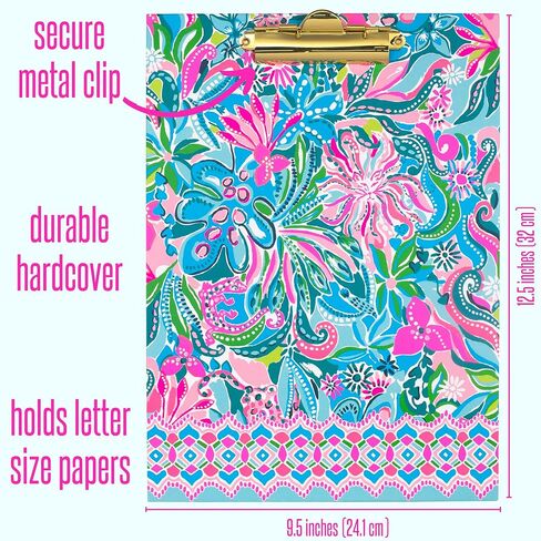 Lilly Pulitzer Clipboard Folio Golden Hour One Size in Saudi Arabia
