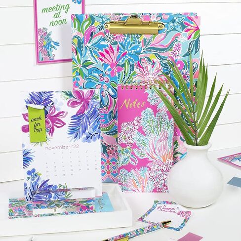 Lilly Pulitzer Clipboard Folio Golden Hour One Size in Saudi Arabia