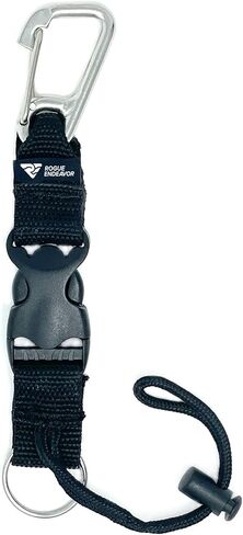 مشبك معدات الغوص العالمي شديد التحمل، والتجديف بالكاياك والرياضات المائية، سريع التحرير، حزام متين، مشبك من الفولاذ المقاوم للصدأ - عبوتان in Kuwait