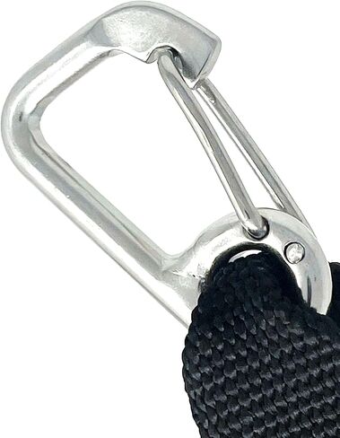 مشبك معدات الغوص العالمي شديد التحمل، والتجديف بالكاياك والرياضات المائية، سريع التحرير، حزام متين، مشبك من الفولاذ المقاوم للصدأ - عبوتان in Kuwait